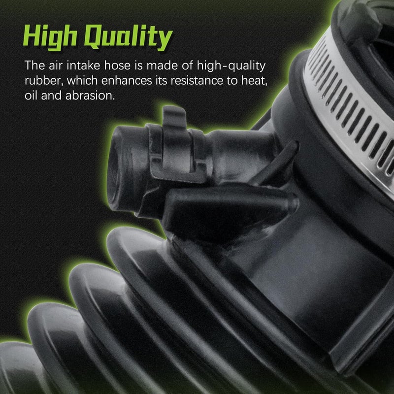 VINMS 17228-5LA-A00 Air Cleaner Intake Hose Tube With Clamps for 2015 2016 Honda CR-V 2.4L 172285LAA00 - Image 3